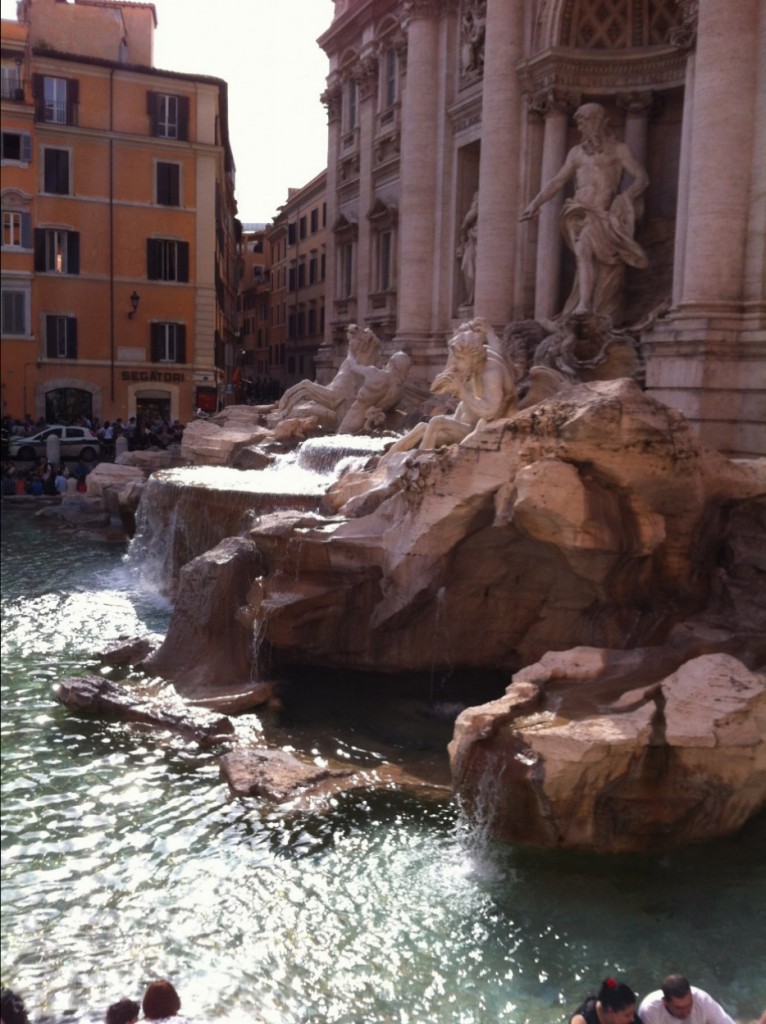 La Fontaine Trévise à Rome
