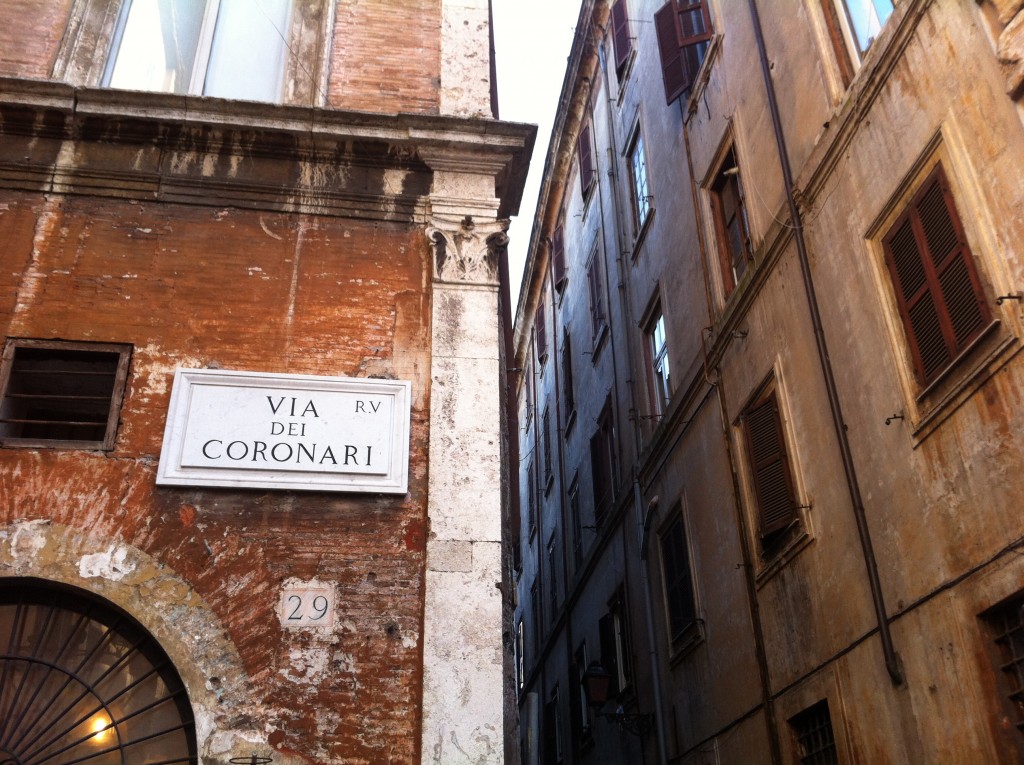 Une ruelle à Rome