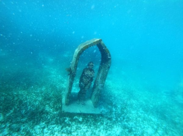 Musée sous-marin de Cancun le résultat est splendide