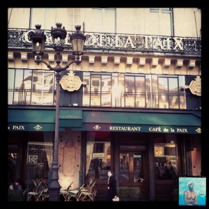 Le café de la Paix à Paris, dégustation de fruits de mer @escaledenuit