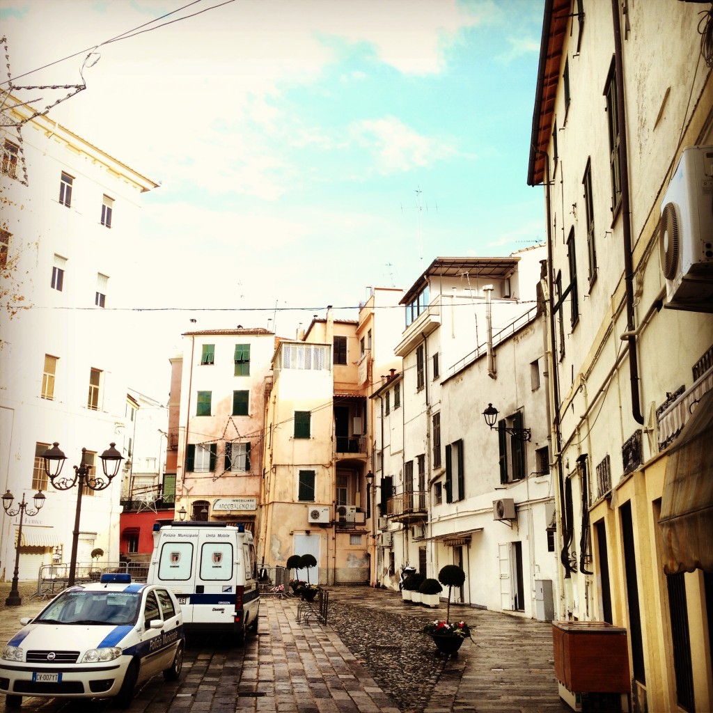 Le centre ville de Sanremo