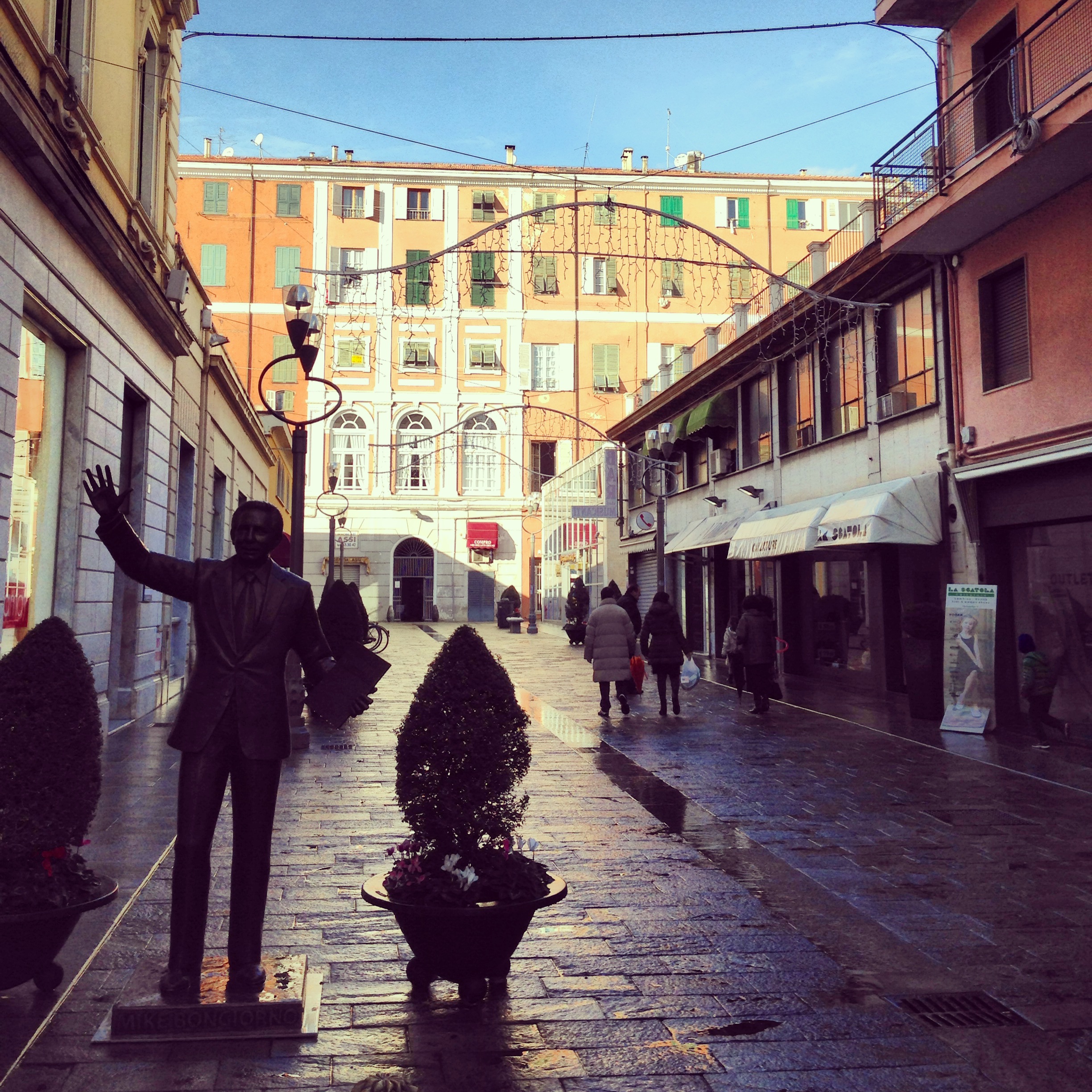 Sanremo un centre ville pietonnier