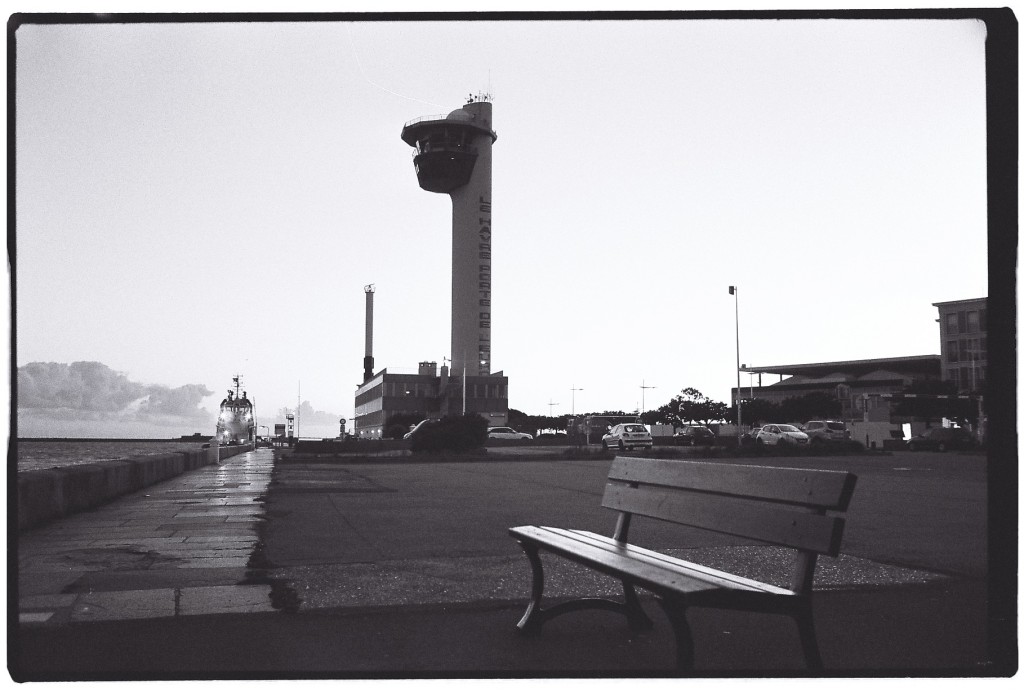 L'entrée du port du Havre