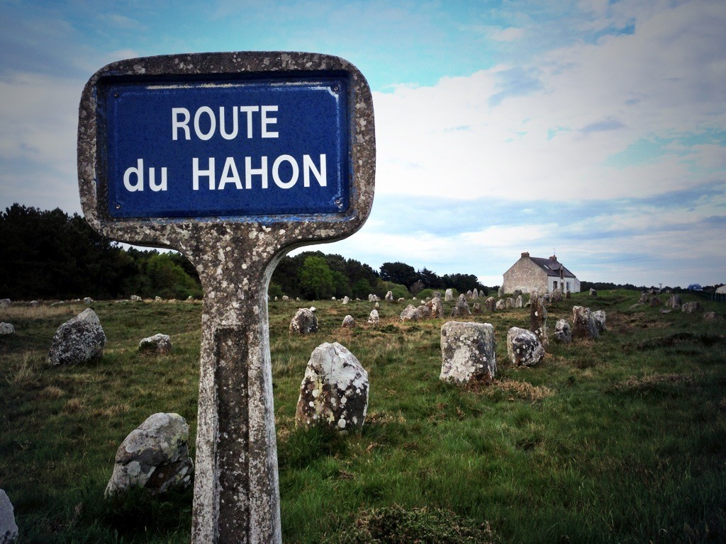 Route du Hahon, les alignements de Carnac