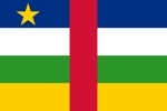 Le drapeau de la République Centrafricaine