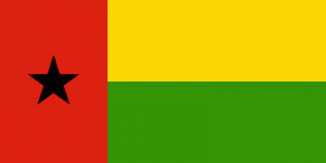 Drapeau de la Guinee Bissau
