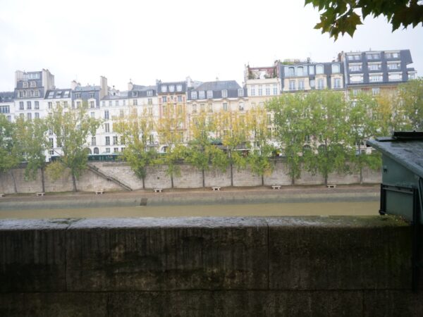 Les Quais de Seine, les façades parisiennes et l'automne