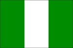 Le drapeau du Nigéria