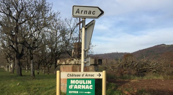 Le lieu dit de l'Arnac en Corrèze
