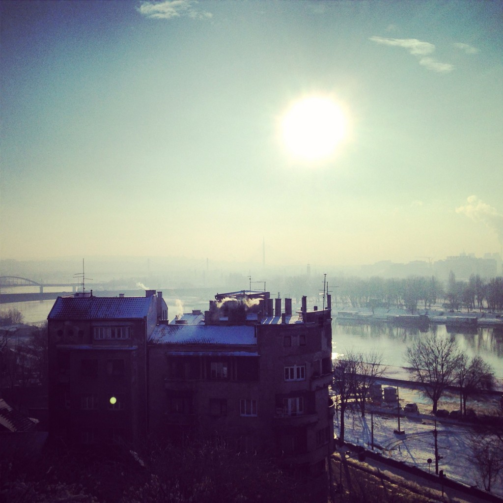 Panorama sur la ville de Belgrade