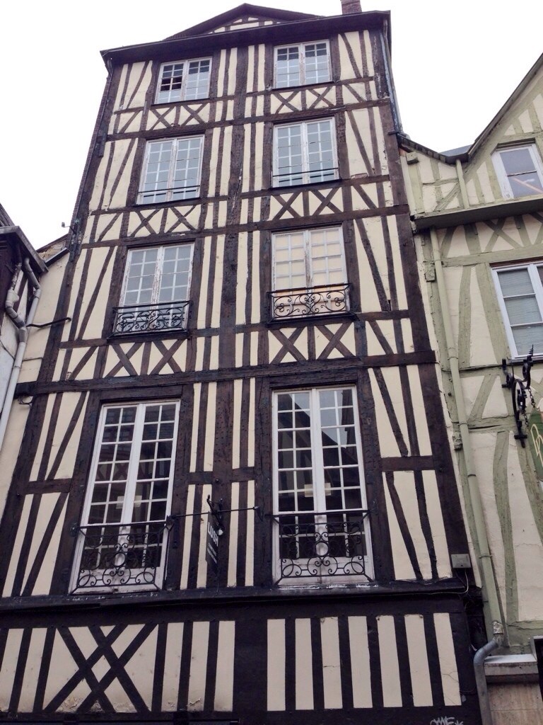 Une maison à colombage, Rouen