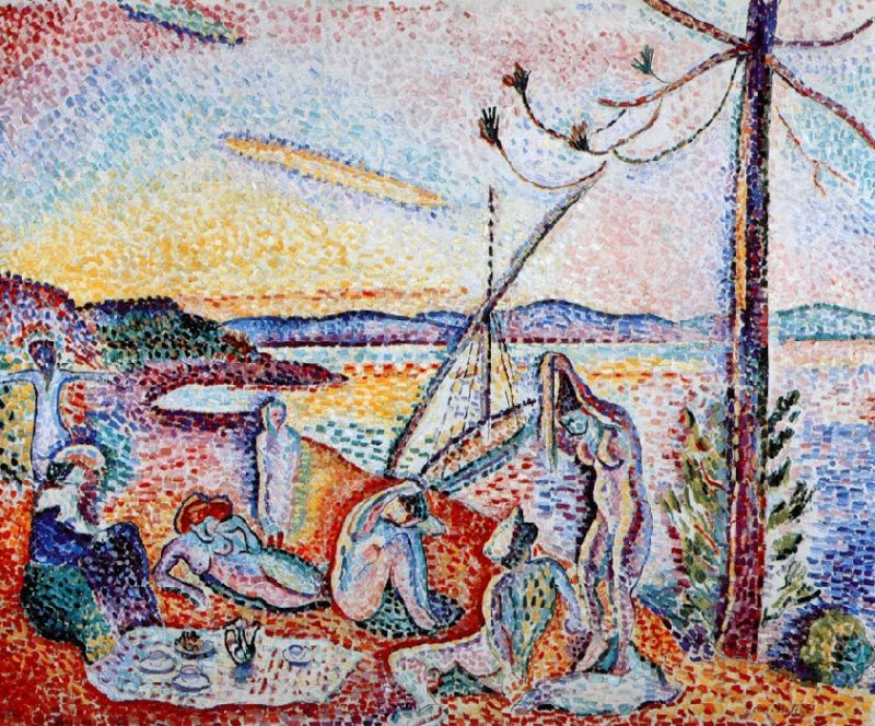 Peinture de Matisse à Saint-Tropez