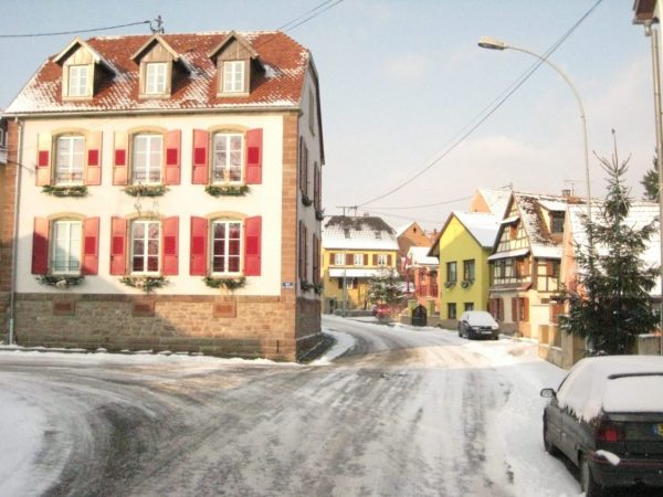 L'Alsace sous la neige