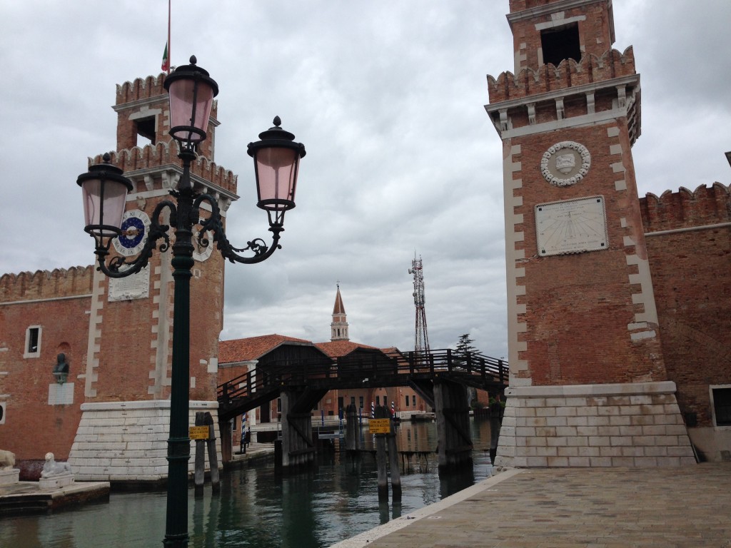 L'arsenal de la ville de Venise