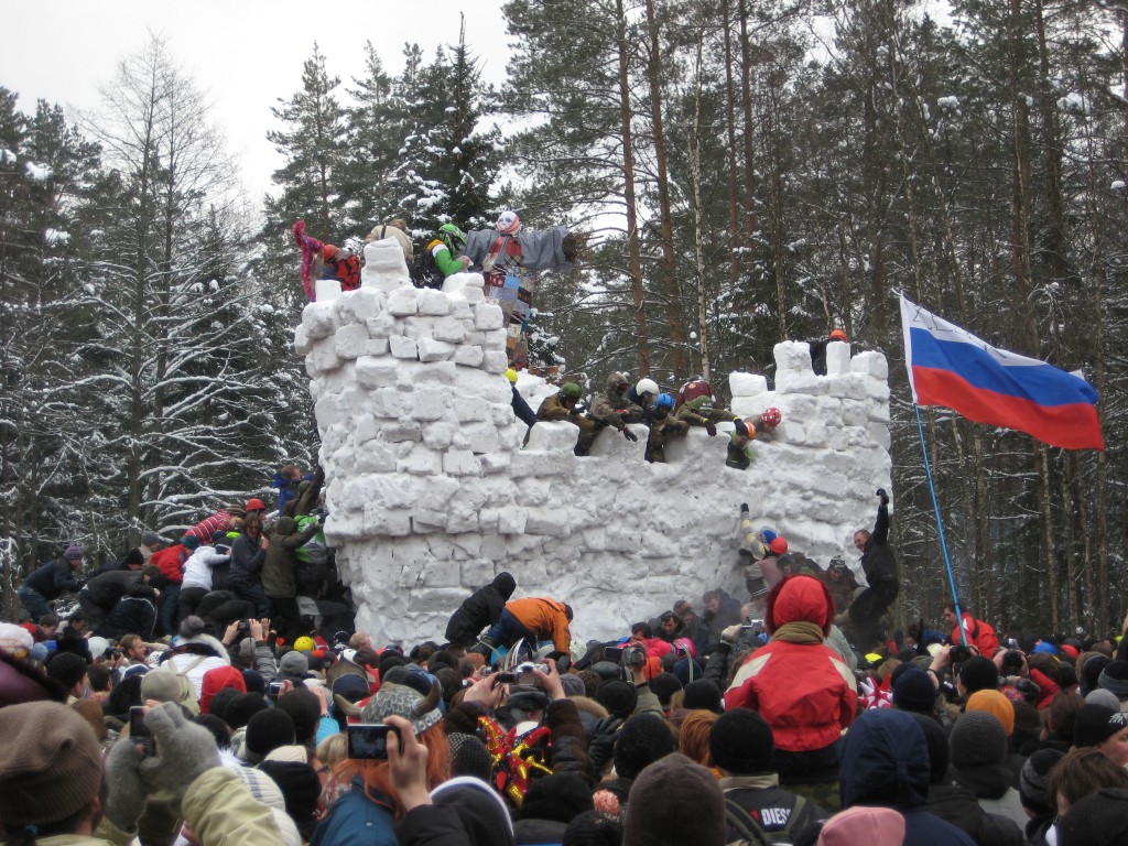 Maslenitsa, célébration de l'arrivée du printemps en Russie le 1er mars