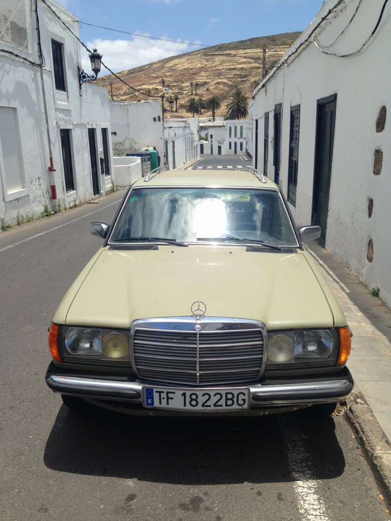 Une Mercedes à San Bartholomé, Lanzarote