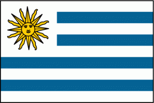le drapeau de l'Uruguay
