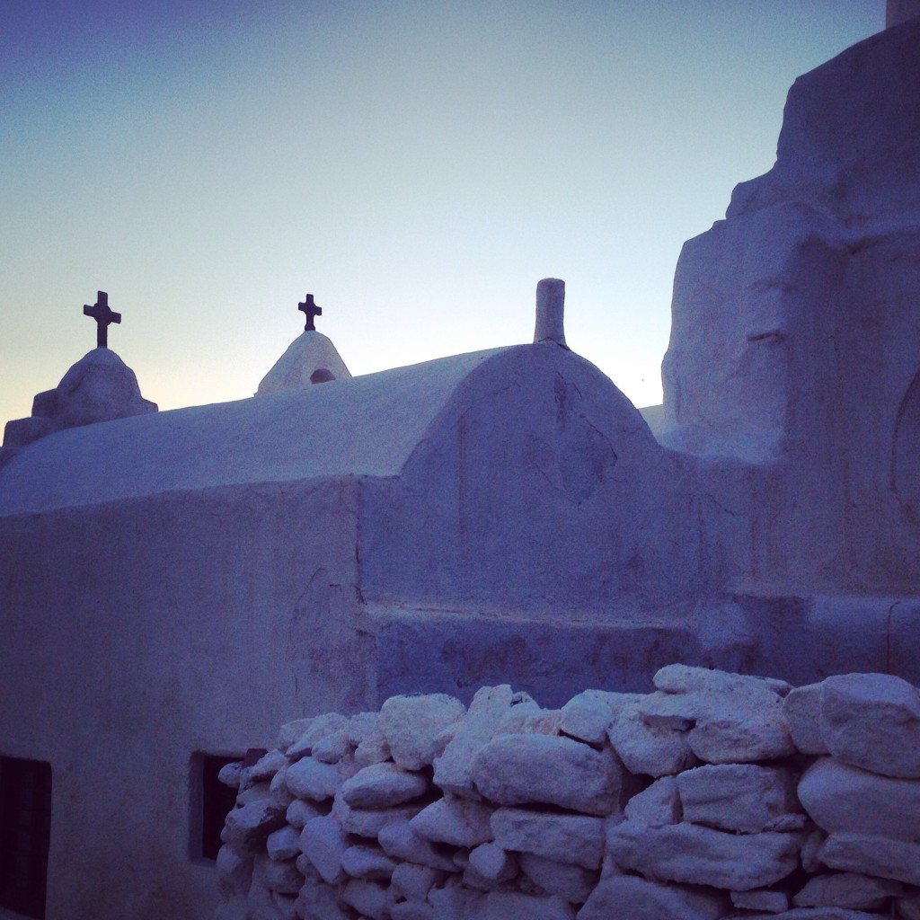 Une des nombreuses églises de Mykonos
