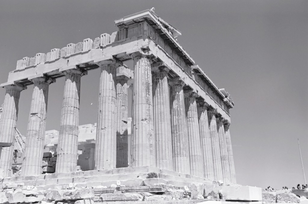 Le Parthénon à Athènes