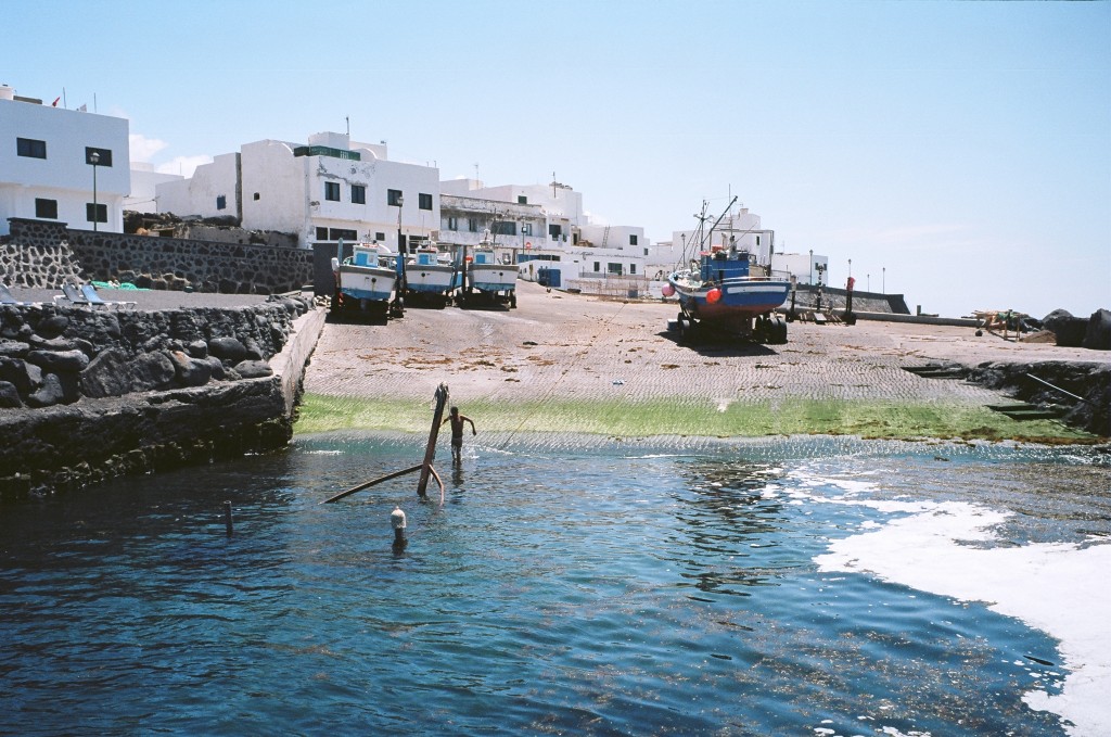 Un petit village de pêcheur au nord ouest de l'île de Lanzarote