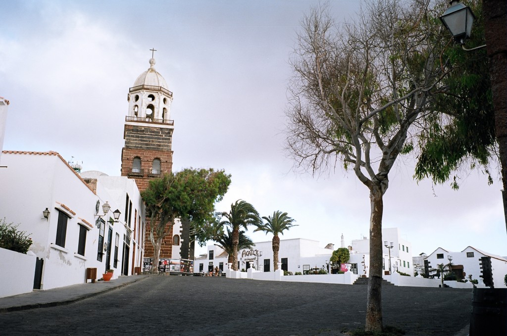 Une église sur l'île de Lanzarote