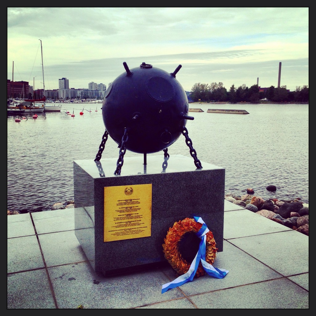 47. Un mémorial aux 35 démineurs qui sont morts en déminant la mer Baltique