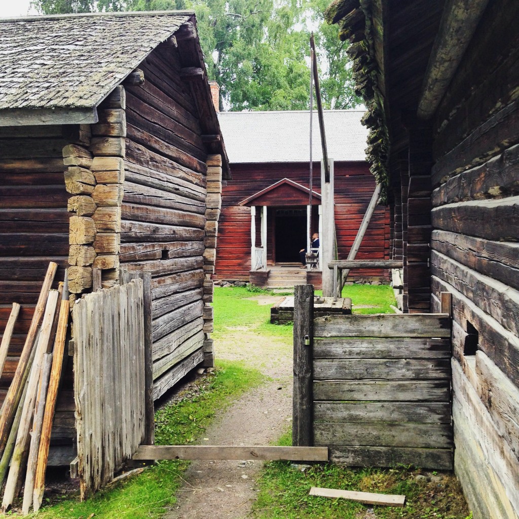 53. Une ferme traditionnelle en Finlande