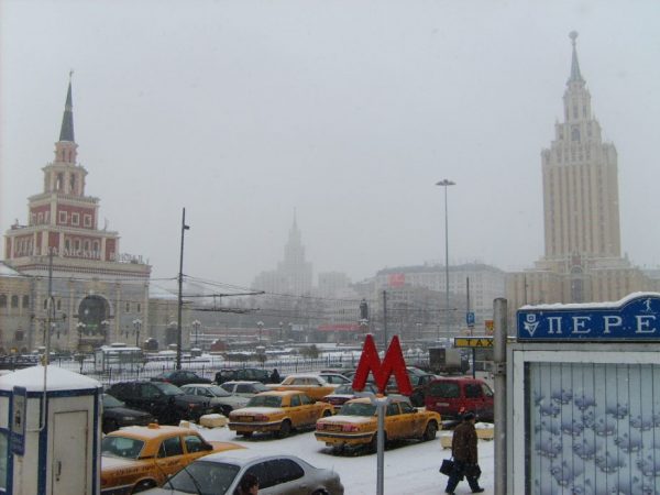 Gare de Kazan à Moscou