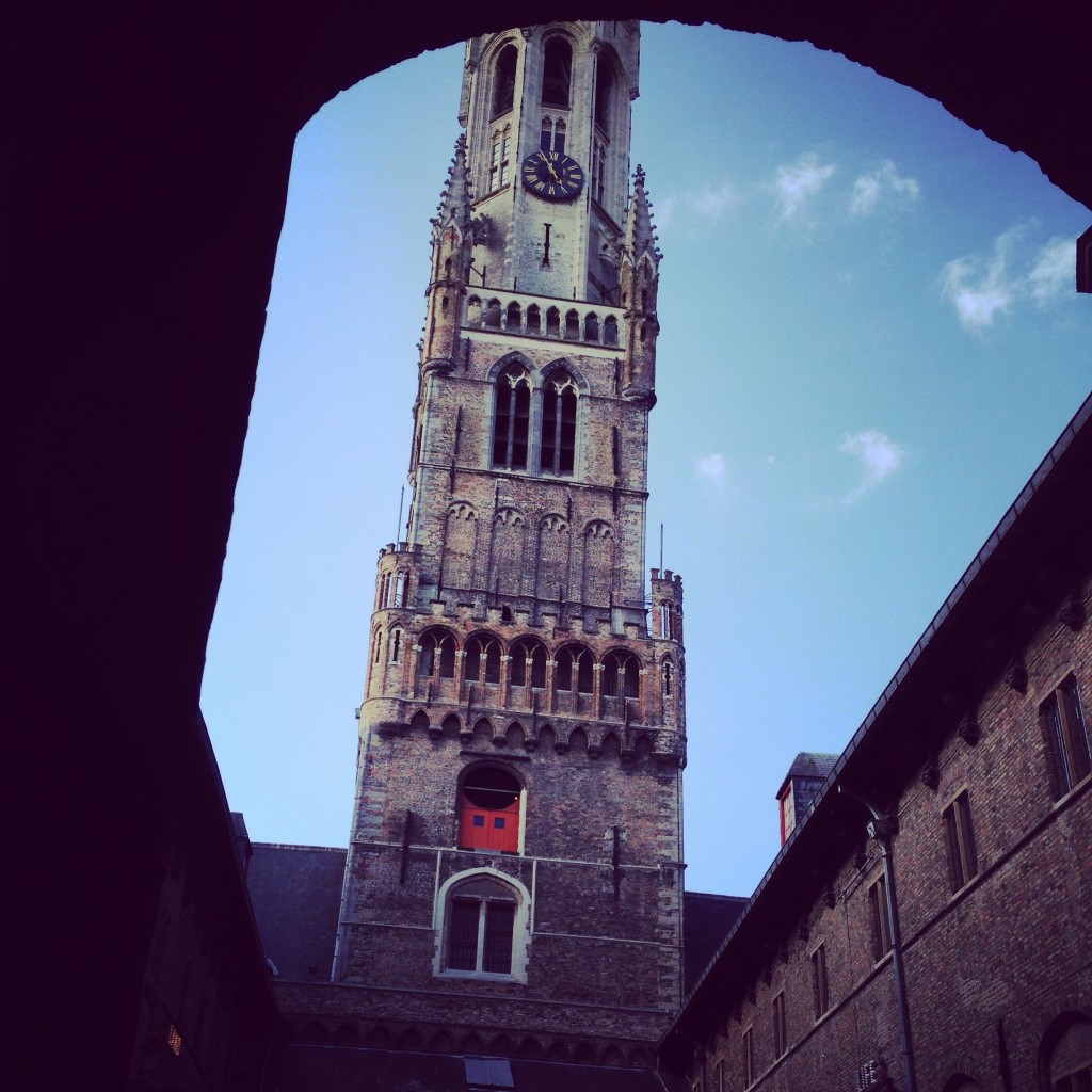 Le Beffroi de la ville de Bruges