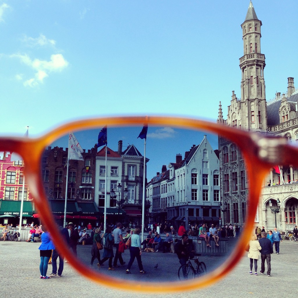 Au soleil à Bruges