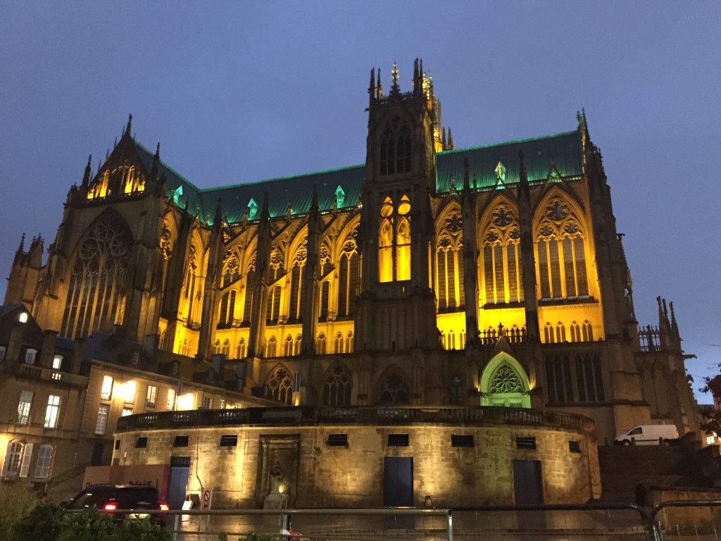La belle cathédrale de Metz