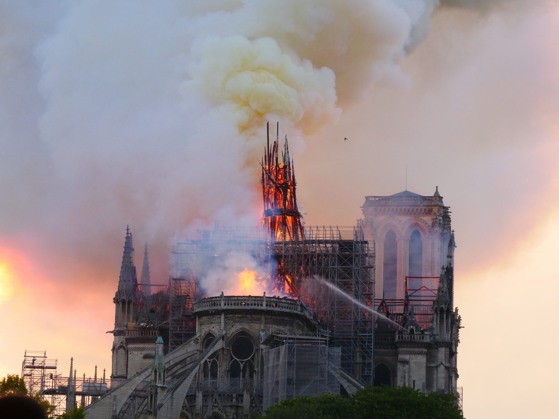 L'incendie de la cathédrale de Paris