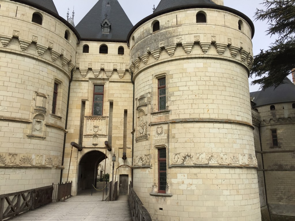 Le pont-levis du château de Chaumont