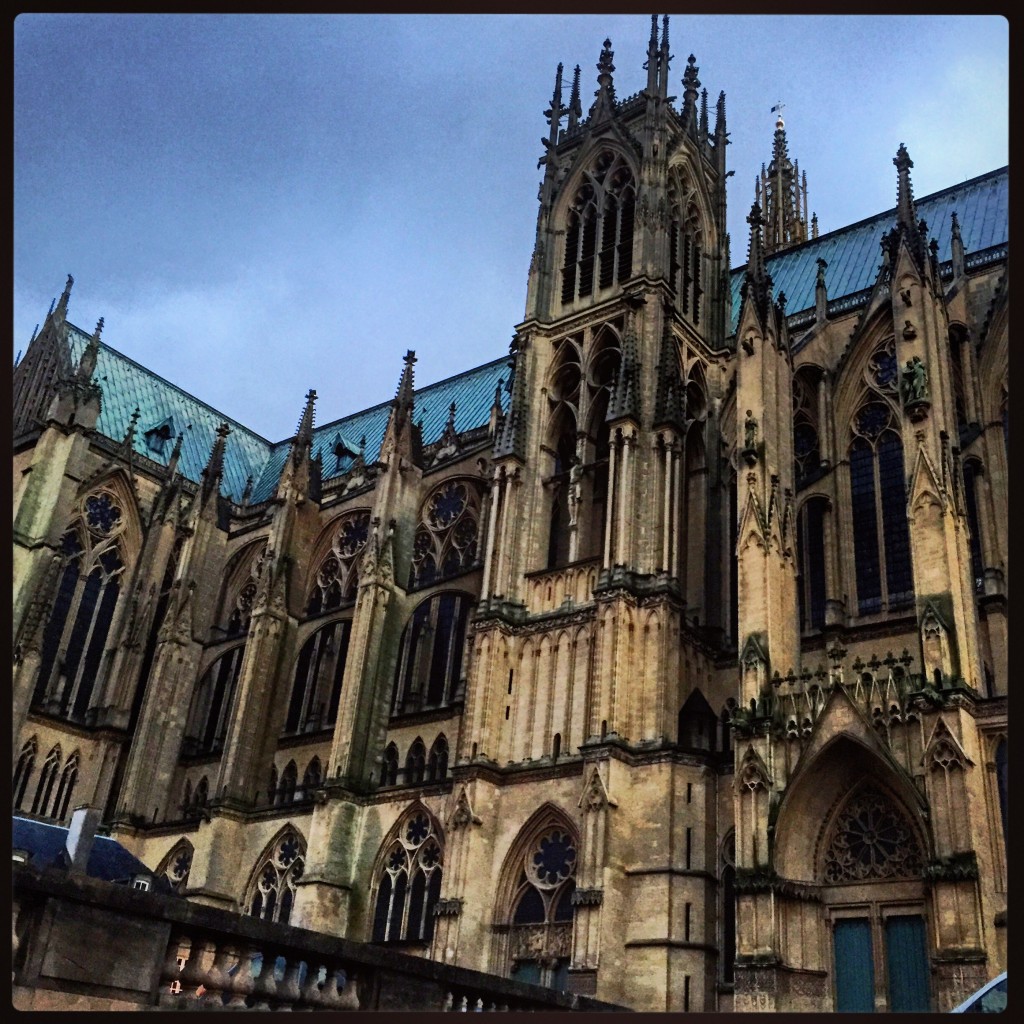 Metz, sa cathédrale est l'une des plus belles de France