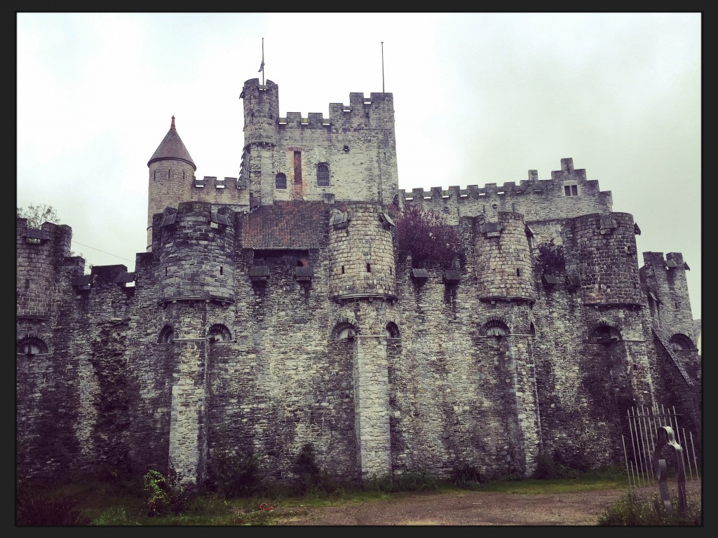 Le château fort de la ville de Gand