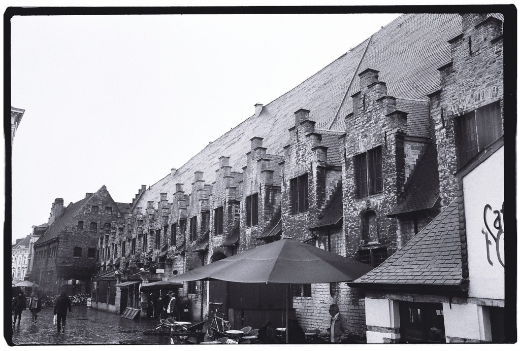 Le marché de la ville de Gand