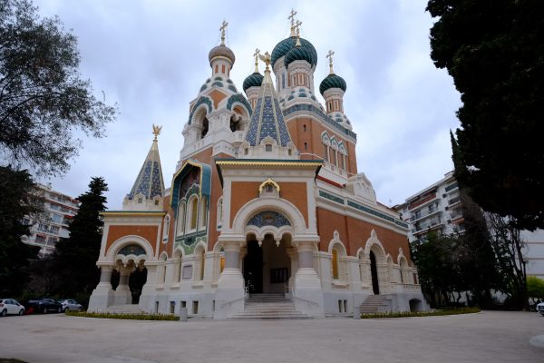 La cathédrale russe de Saint-Nicolas à Nice