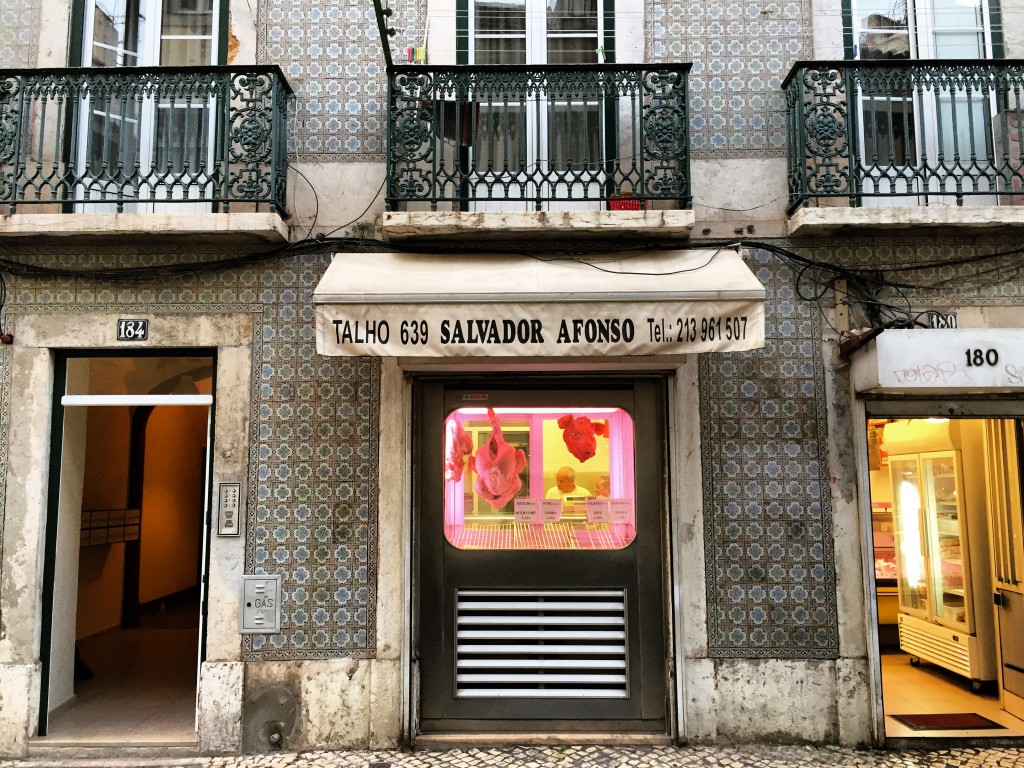 Une boucherie portugaise