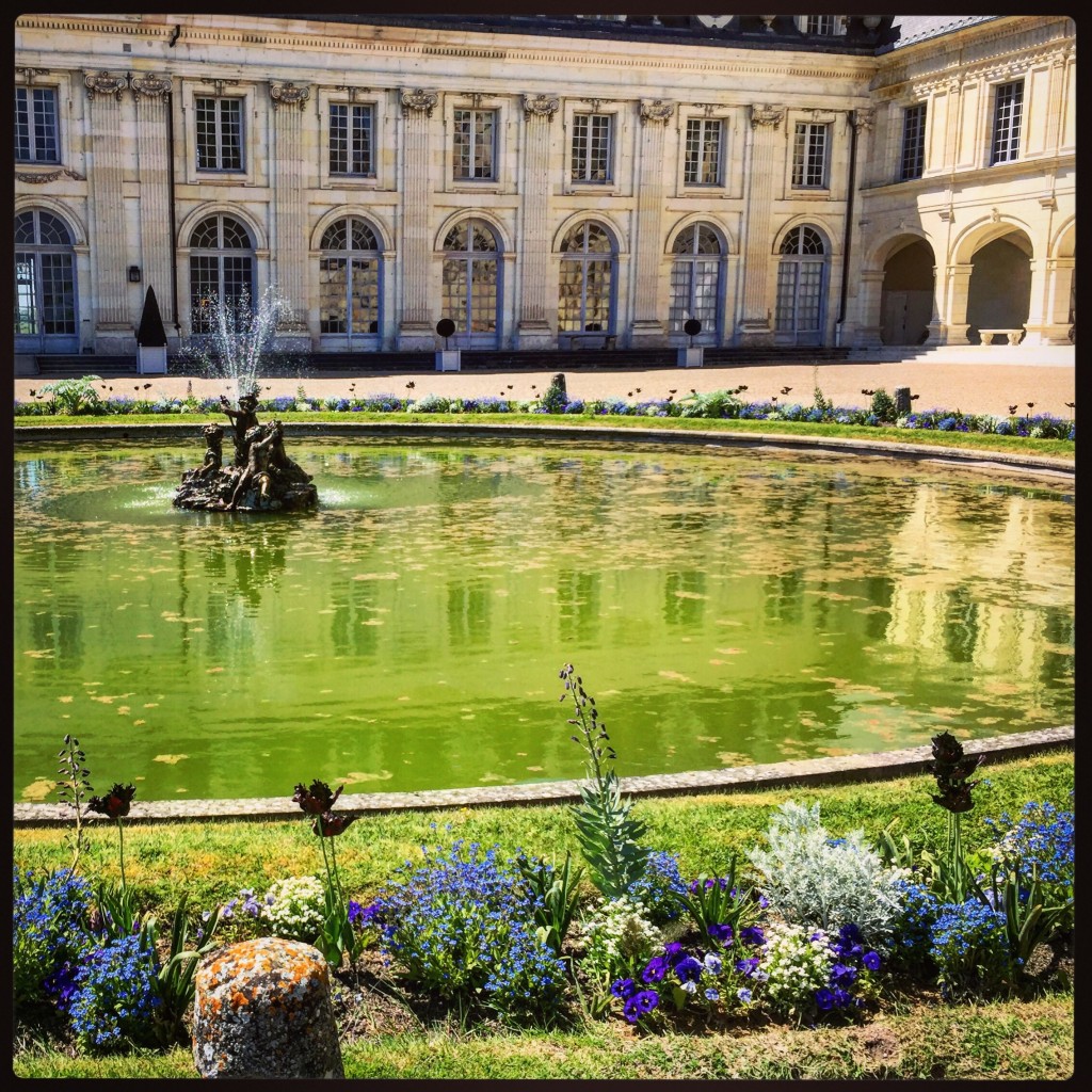 La plus belle fontaine du château de Valençay 
