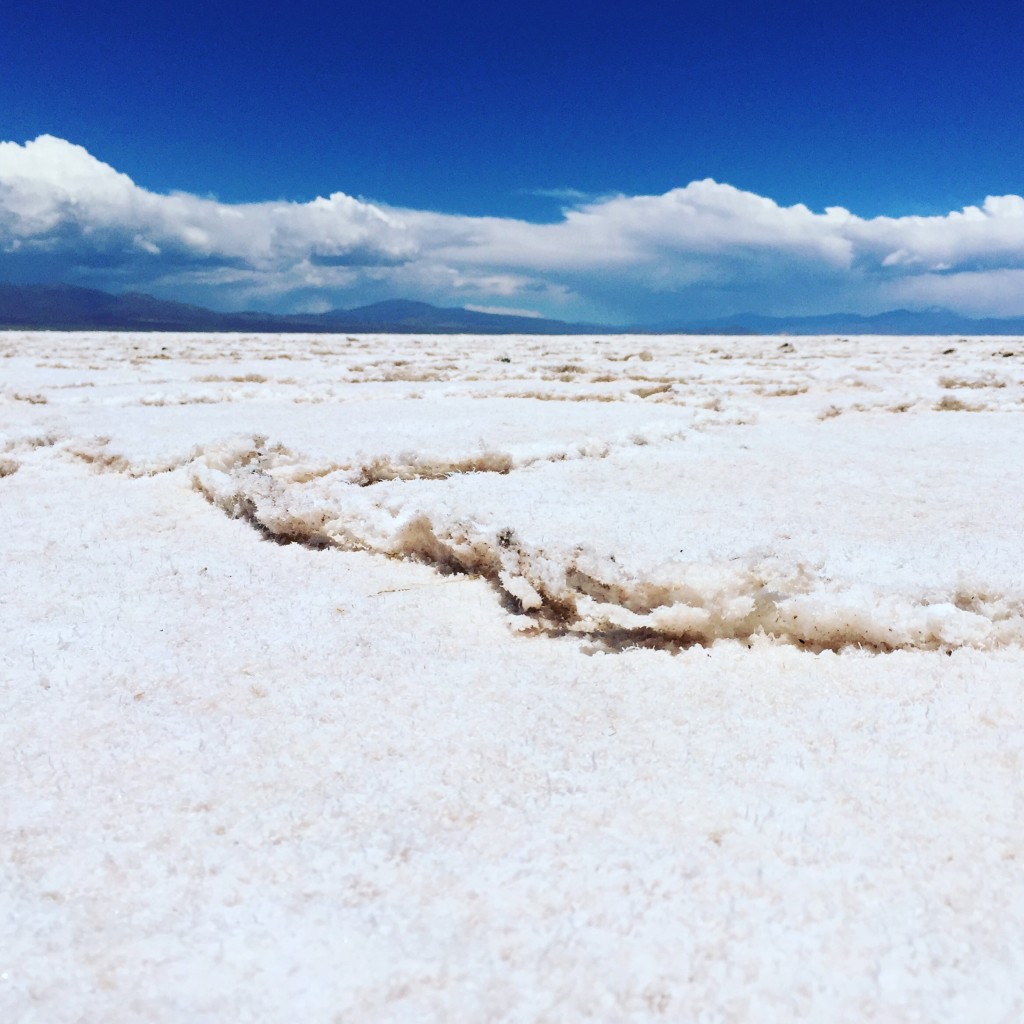 Un désert de sel dans le Nord-Ouest de l'Argentine