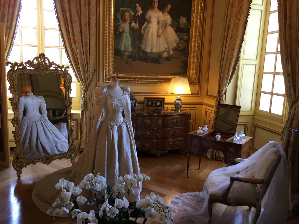 La robe de mariée de la Marquise de Cheverny