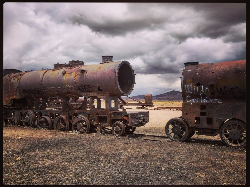 Il était une fois les locomotives à vapeur... Uyuni, Bolivie