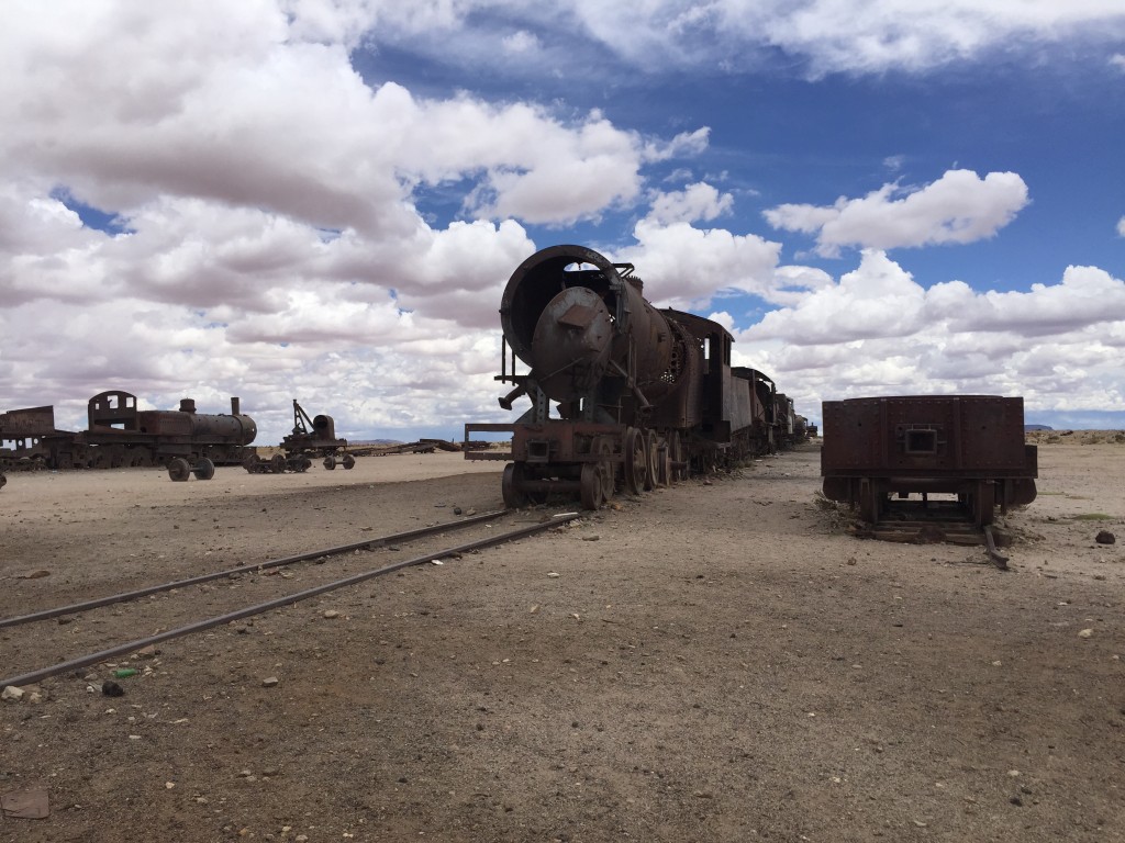 Dernier arrêt pour des locomotives à vapeur dans le sud-ouest d'Uyuni