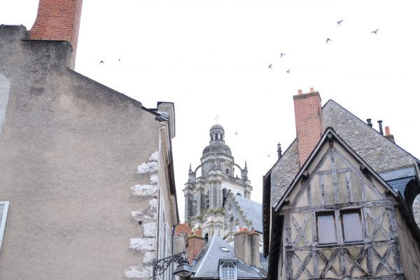 Une vue des anciennes bâtisses de Blois