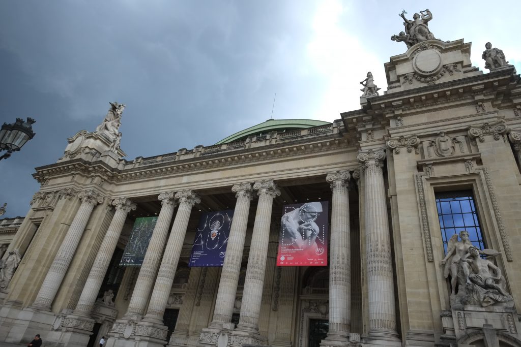Les galeries nationales du Grand Palais à Paris