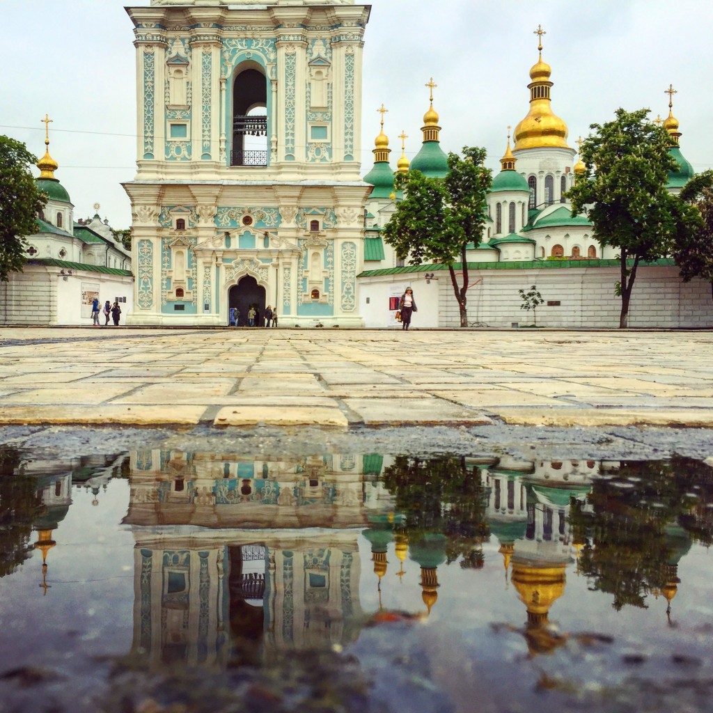 Etonnant reflet religieux à Kiev