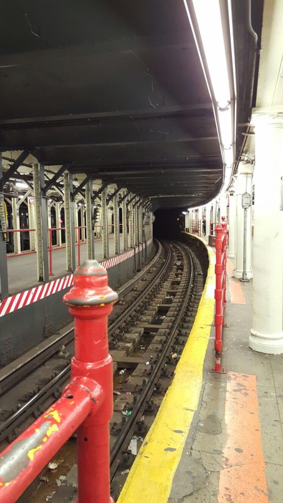 Une station de métro New Yorkaise 