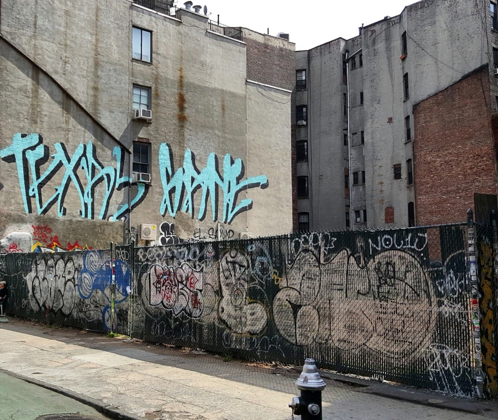 Les rues de New York taguées