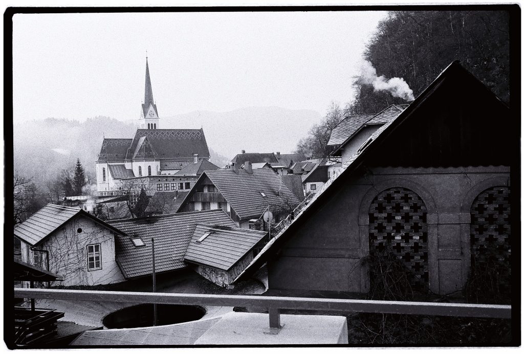 La ville de Bled à 7 heures du matin