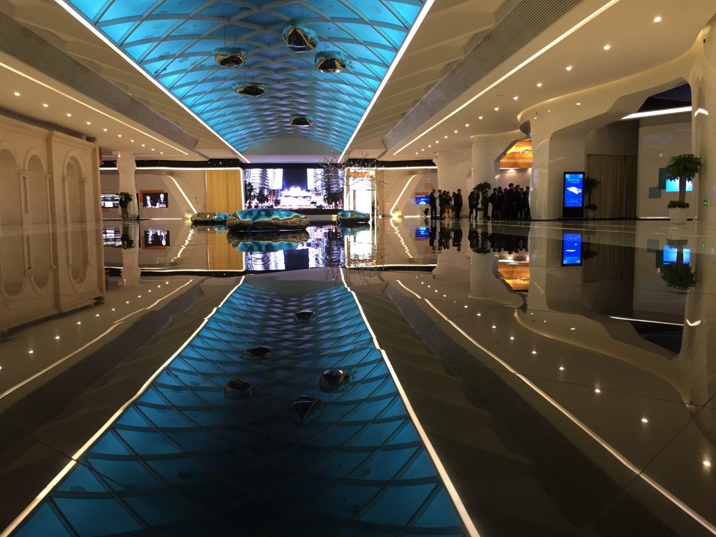 Le showroom de Huawei à Hangzhou